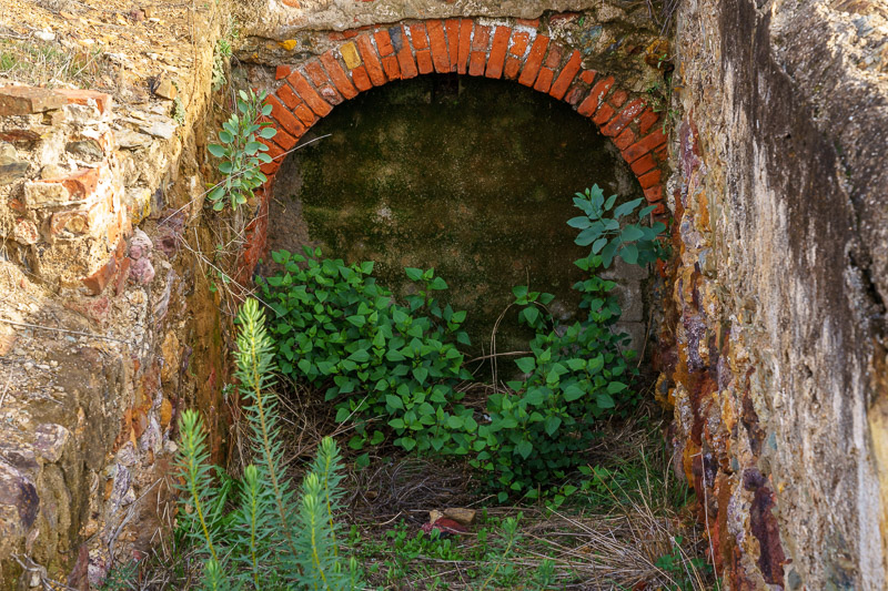 Erster der beiden Rampentunnel aus 1861 bei der Mina de Sao Domingos